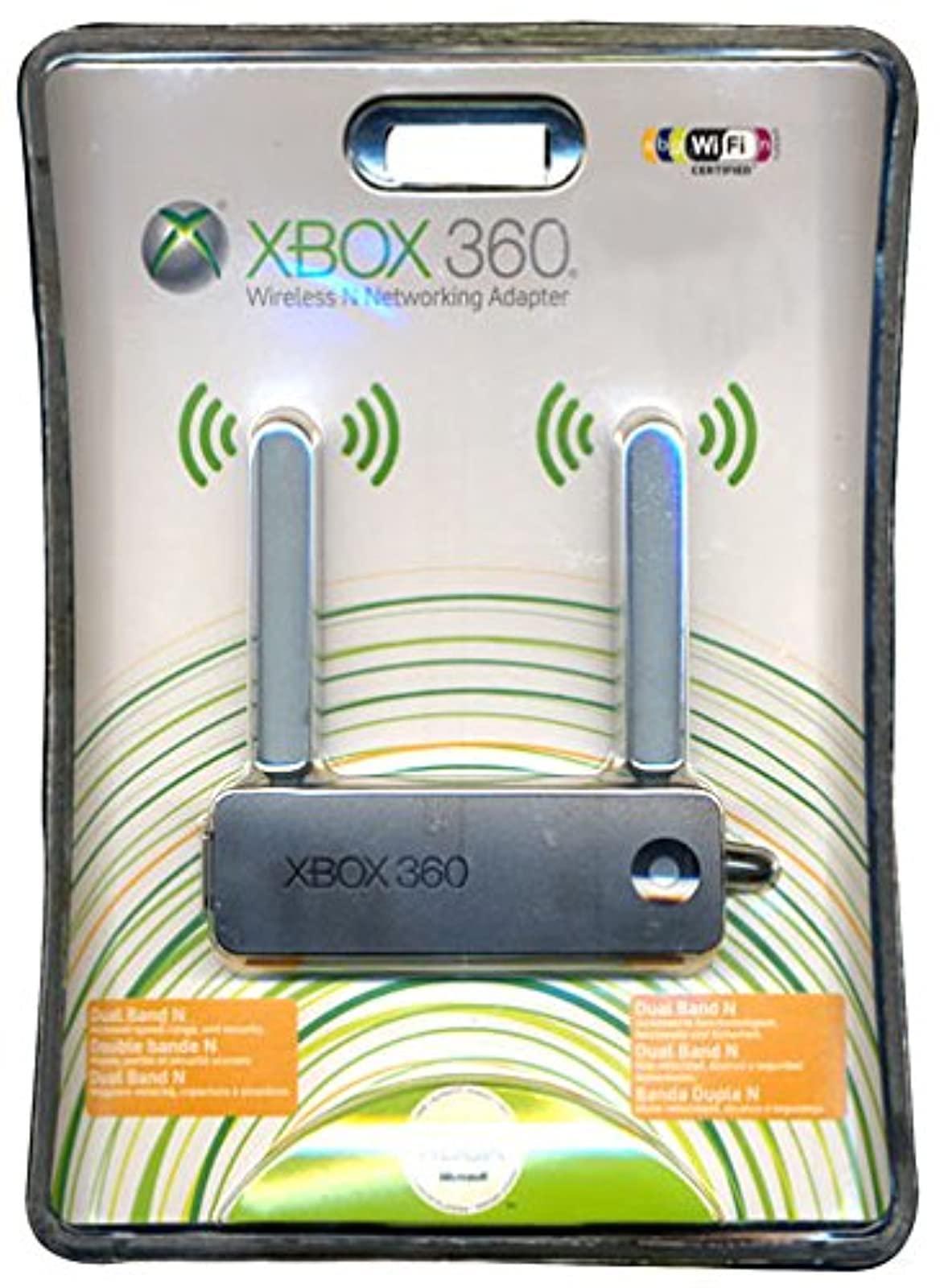 Microsoft Adaptador de Red Inalámbrico Xbox 360 | Alta Velocidad y Máxima Cobertura para Juegos y Streaming Microsoft Adaptador de Red Inalámbrico Xbox 360 | Alta Velocidad y Máxima Cobertura para Juegos y Streaming